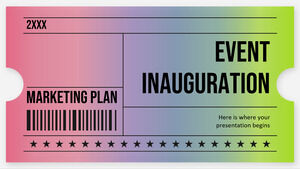 Plan de Marketing de Inauguración del Evento