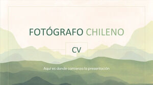 Lebenslauf eines chilenischen Fotografen