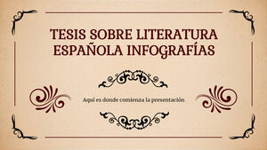 İspanyol Edebiyatı Tezi Infographics