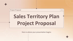 Sales Territory Plan Project Proposal