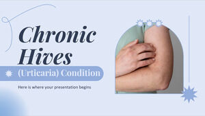 Condição de urticária crônica (urticária)