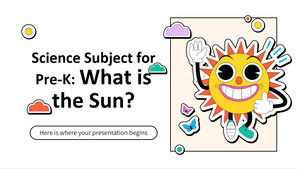 Subiect de știință pentru pre-K: Ce este Soarele?