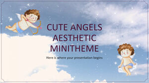 Cute Angels Ästhetisches Minithema