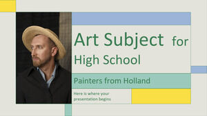 高中美術科目：來自荷蘭的畫家