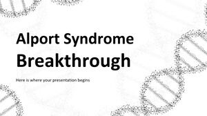 Alport Syndrome Breakthrough