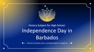 Matéria de História para o Ensino Médio: Dia da Independência em Barbados