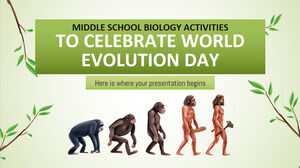 กิจกรรมชีววิทยาระดับมัธยมต้นเพื่อฉลองวันวิวัฒนาการโลก
