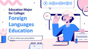 Especialización en Educación para la Universidad: Educación en Idiomas Extranjeros