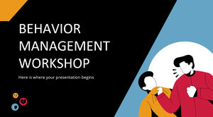 Workshop de Gestão Comportamental
