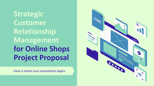 Strategisches Kundenbeziehungsmanagement für Online-Shops Projektvorschlag