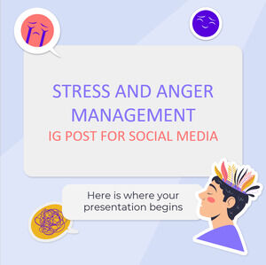 Postări IG pentru gestionarea stresului și a furiei pentru rețelele sociale