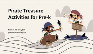 Activități Pirate Treasure pentru Pre-K