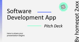 Dek Pitch Aplikasi Pengembangan Perangkat Lunak
