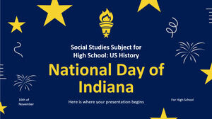 Studii sociale Subiect pentru liceu: Istoria SUA - Ziua Națională a Indianei