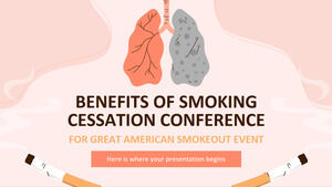 Conférence sur les avantages de l'abandon du tabac pour le grand événement américain Smokeout