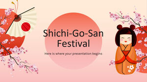 مهرجان Shichi-Go-San