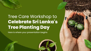 Workshop sulla cura degli alberi per celebrare la Giornata della piantagione di alberi in Sri Lanka