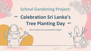 Okul Bahçe Düzenleme Projesi: Sri Lanka'nın Ağaç Dikme Gününü Kutlamak