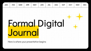 Journal numérique formel