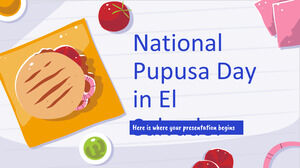 엘살바도르 국립 푸푸사의 날