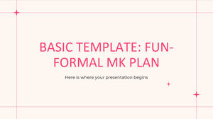 기본 템플릿: Fun-Formal MK Plan