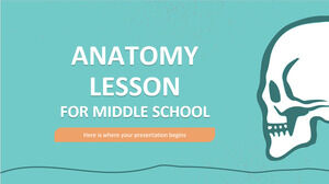 Lecție de anatomie pentru gimnaziu