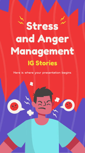 Storie IG per la gestione dello stress e della rabbia per i social media