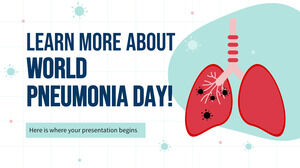 Saiba mais sobre o Dia Mundial da Pneumonia!