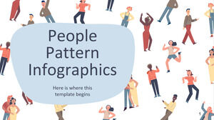 Инфографика шаблона людей