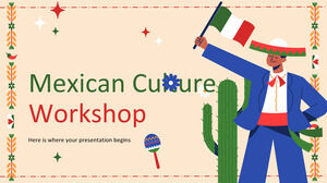 Atelier de cultură mexicană