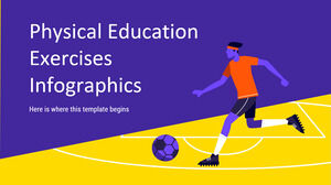 Physical Education Exercises Infographics