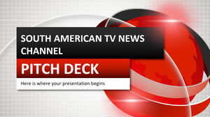 Pitch Deck del canale televisivo sudamericano