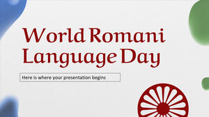 Dünya Roman Dili Günü