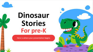 Cerita Dinosaurus untuk Pra-K