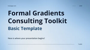 Базовый шаблон: набор инструментов для консультирования по формальным градиентам