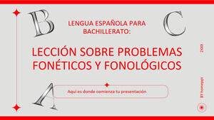 İspanyol Dili: Lise İçin Fonetik ve Fonolojik Sorunlar