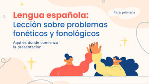 Langue espagnole : problèmes phonétiques et phonologiques pour le primaire