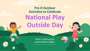 Дошкольные мероприятия на свежем воздухе в честь Национального дня игр на открытом воздухе