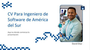 Inżynier oprogramowania z CV w Ameryce Południowej