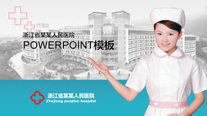 Download do modelo de PPT de introdução hospitalar ao histórico de hospitais e enfermeiras