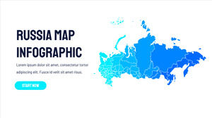 Rusya için Ücretsiz Powerpoint Şablonu