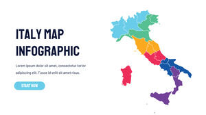 ダウンロード/イタリア-地図-インフォグラフィック-ppt-プレゼンテーション