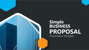 Darmowy szablon Powerpoint dla próbki propozycji biznesowej