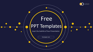 Free Powerpoint Template for Business Work Summary