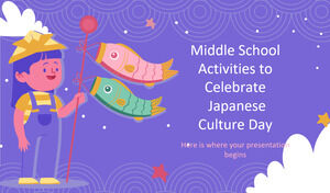 Middle School Activities to Celebrate Japanese Culture Day