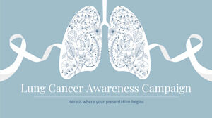 Campanie de conștientizare a cancerului pulmonar