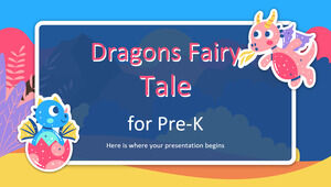 Dragons Fairy Tale dla przedszkolaków
