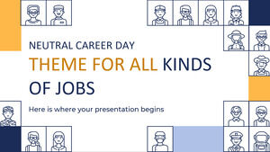 Neutral Career Day Theme for All Kinds of Jobs