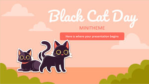 Minithème du jour du chat noir