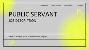 Public Servant Job Description